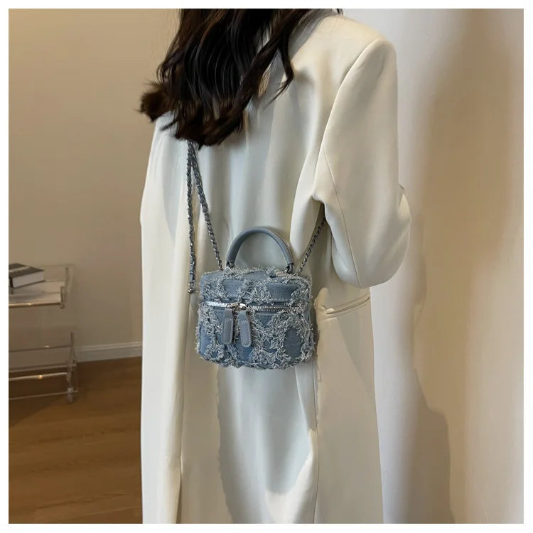 2024 New Designer Single Shoulder Bag Women Fashion Chain Crossbody Bags For Women Brand Ladies Handbags And Purses