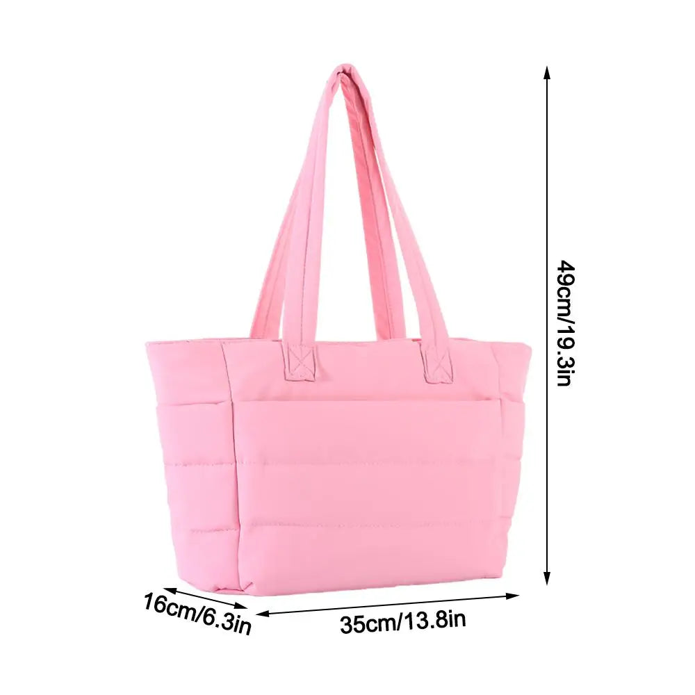 New Large Capacity Tote Bag Versatile Handbag for Women Commuting Bag Messenger Shoulder Bag Multiple Pockets Mummy Bag