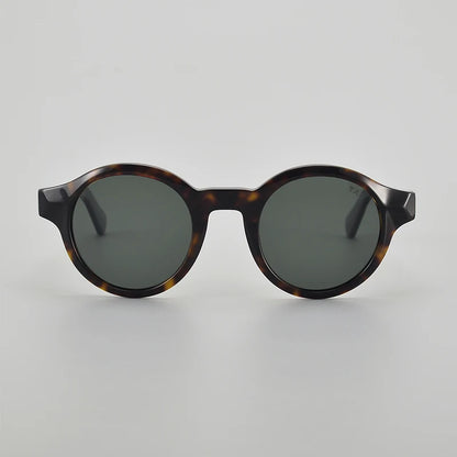 TAG Hezekiah luxury Brand vintage Polarized Sunglasses Men Women Retro round Driving Sun glasses Fashion UV400 acetate Sunglass