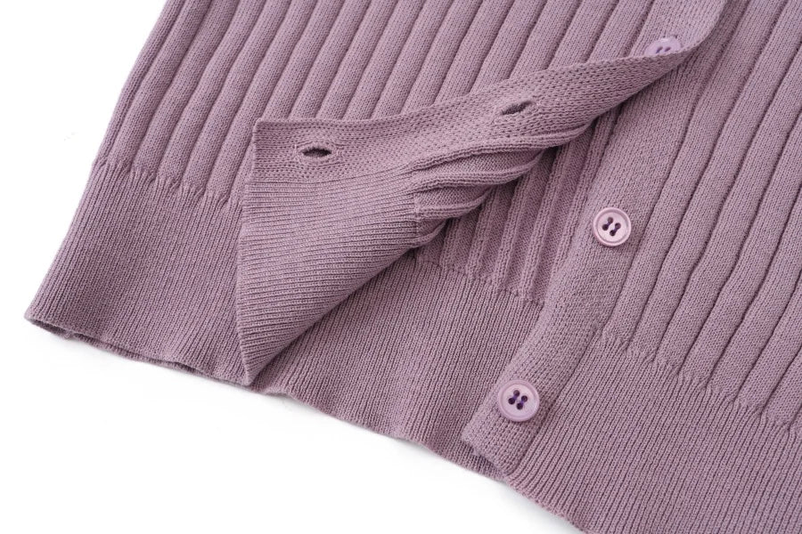 AS 2025 spring summer linen shirt + dress collection high quality print linen and knitting cardigan woman outfit