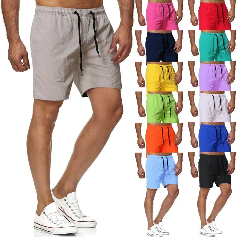Short Pants for Summer Thin Style Quick Drying Three Part Pants Beach Pants Swimming Pants Home Casual Pants Badiee Stylez