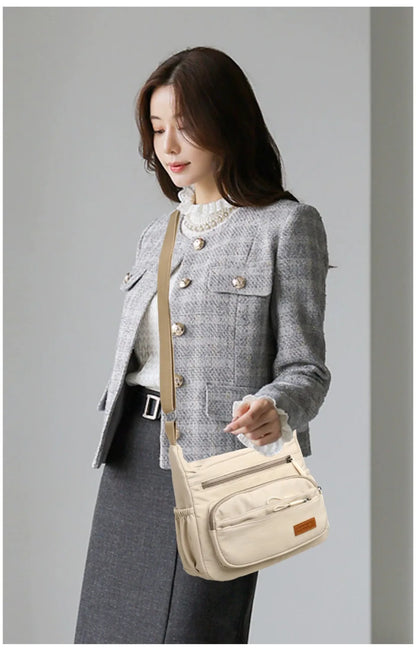 Multiple pockets Nylon Purses And Handbags Women Shoulder Bag Luxury Handbags Women Bags Designer Crossbody Bags for Women 2025