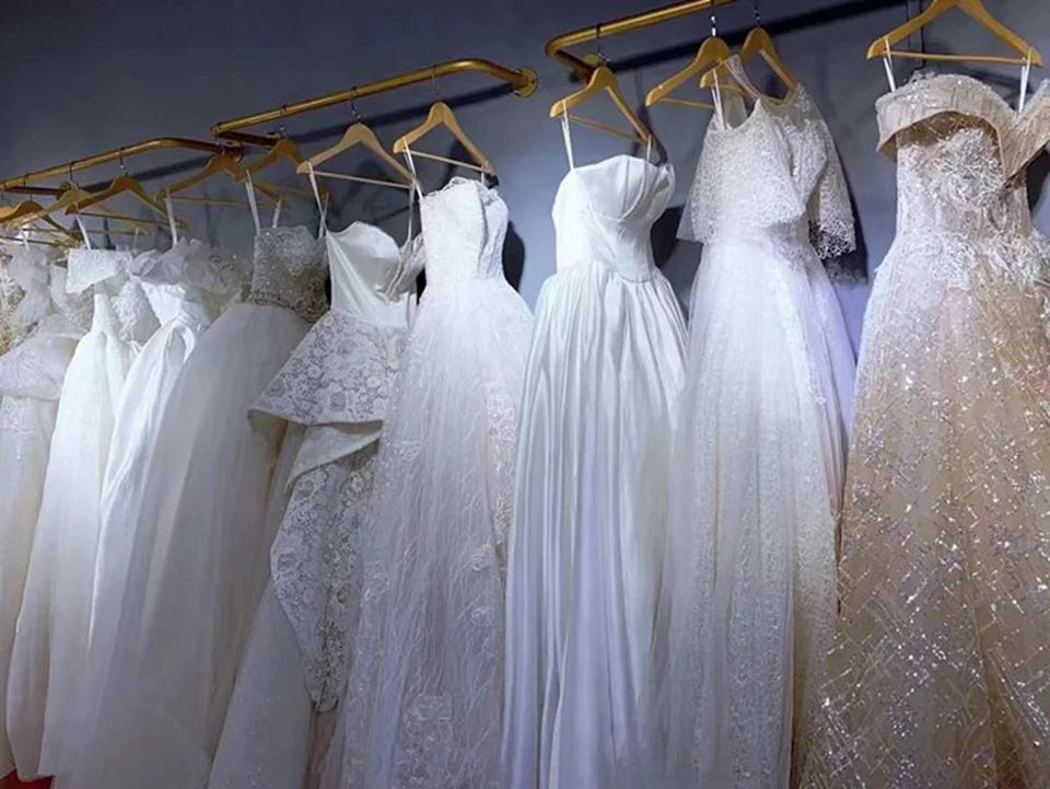 Customized Elegant Ball Gown Square Collar Wedding Dresses For Women Appliques 2025 Court Train Bridal Gown Vestidos De Noiva Badiee Stylez