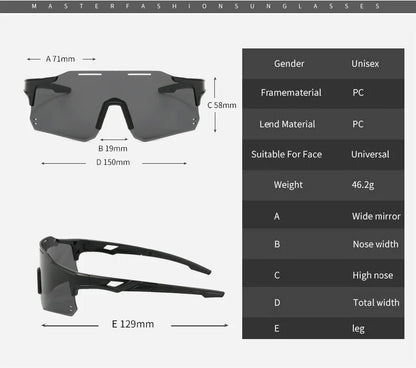 New Photochromic Men Road Mountain Polarized Cycling Sunglasses Bicycle Glasses UV400 Women Sports Running Eyewear Bike Goggles