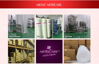 ARTISCARE Vitamin C Serum for Face Moisturizing 4Pcs Hyaluron Acid Facial Care Nourishing Essence SkinCare Products