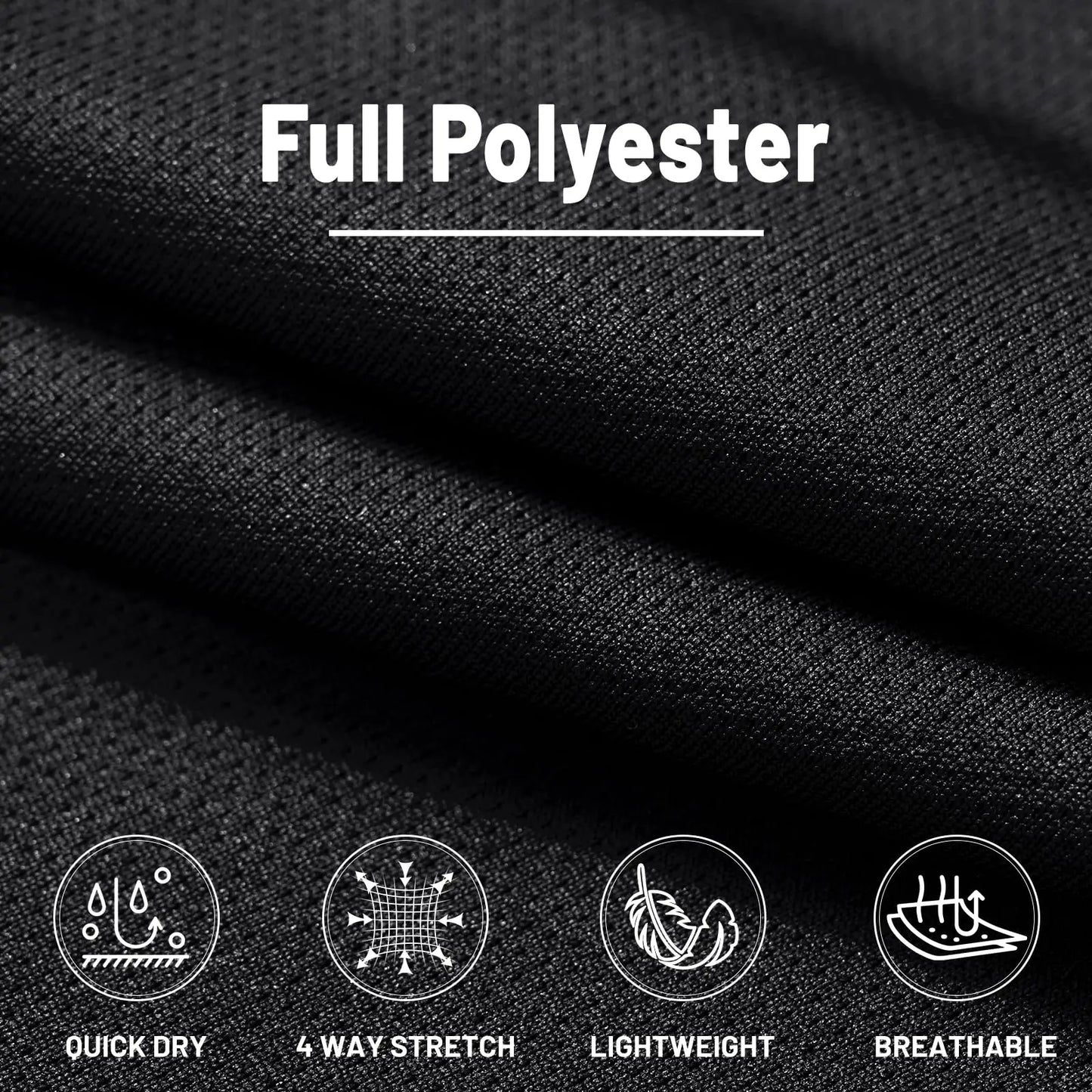 TACVASEN Breathable Mesh Sportswear Pants Men's Casual Trousers Elastic Waist Running Joggers Hiking Mountain Loose Fit Pants