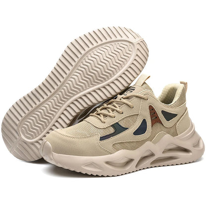 Lightweight Safety Shoes Men Women Work Shoes Steel Toe Cap Working Boots Sneakers Man Women Breathable Shoes Tactical Boots - Badiee Stylez