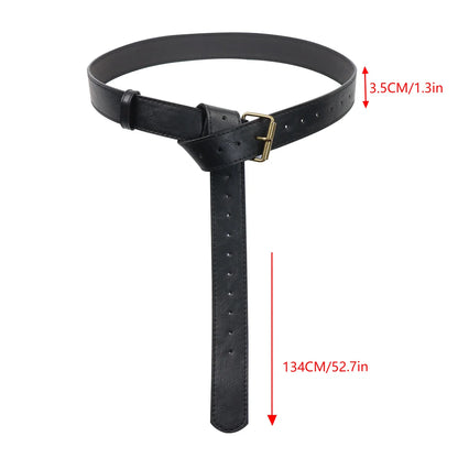 Renaissance Leather Belt Medieval Wizard Alchemy Glass Magic Bottle Cork Bottle Stopper Copper Coin Waist Bag Cosplay Belt Badiee Stylez