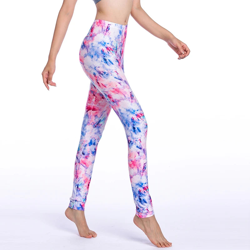 Women Leggings High Waist Cartoon Comic Beauty Print Trousers Soft Female Casual Elastic Pant 31 1 One Size