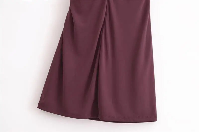 New Elegant Dresses Women's Summer 2025 New Fashion Tight Ruched Mini Party Women's Dress Street Youth Holiday Dress