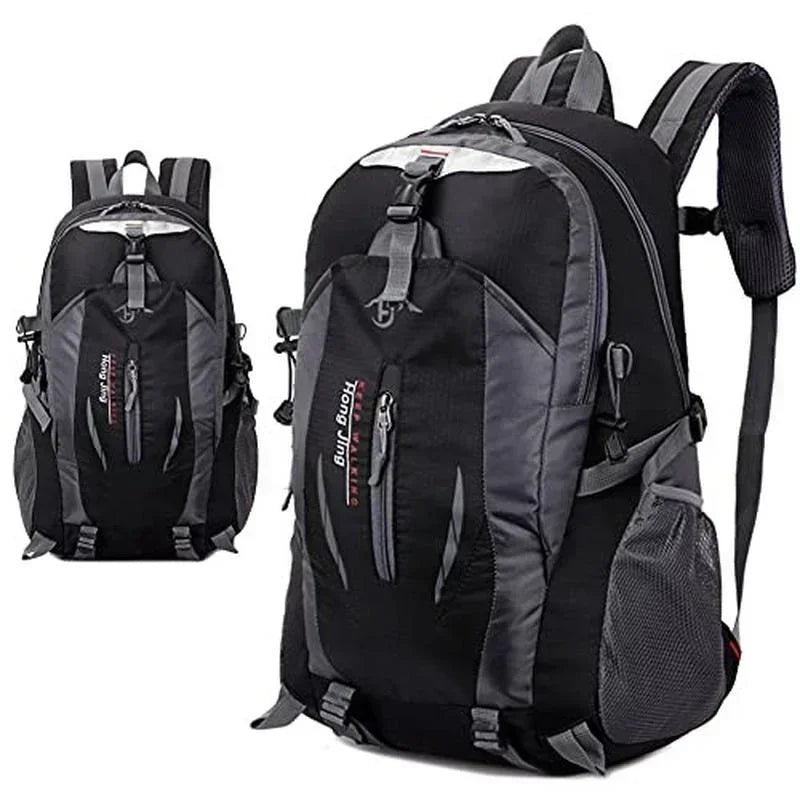 Hiking Backpack 40L Lightweight Travel Mountaineering Backpack Waterproof Sport Bags Climbing Rucksack Backpack Men Accessories Black