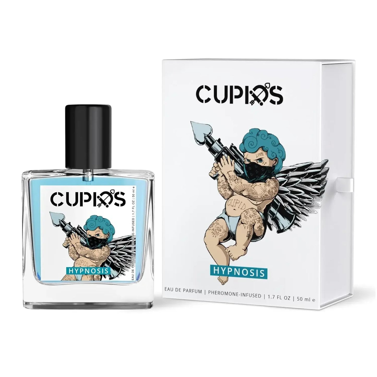 50ml Original Cupid Men's Pheromone Cologne Lasting Mature Hypnotic Rich Fragrance High Quality Hombre Perfume Body Spray - Badiee Stylez