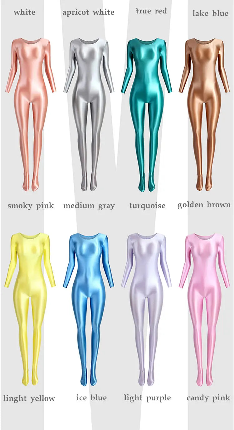 Sexy Women’s Bodycon Unitard Jumpsuit – Yoga, Dance, Gym & Winter Skiing, Seamless, Comfortable and Flexible Badiee Stylez