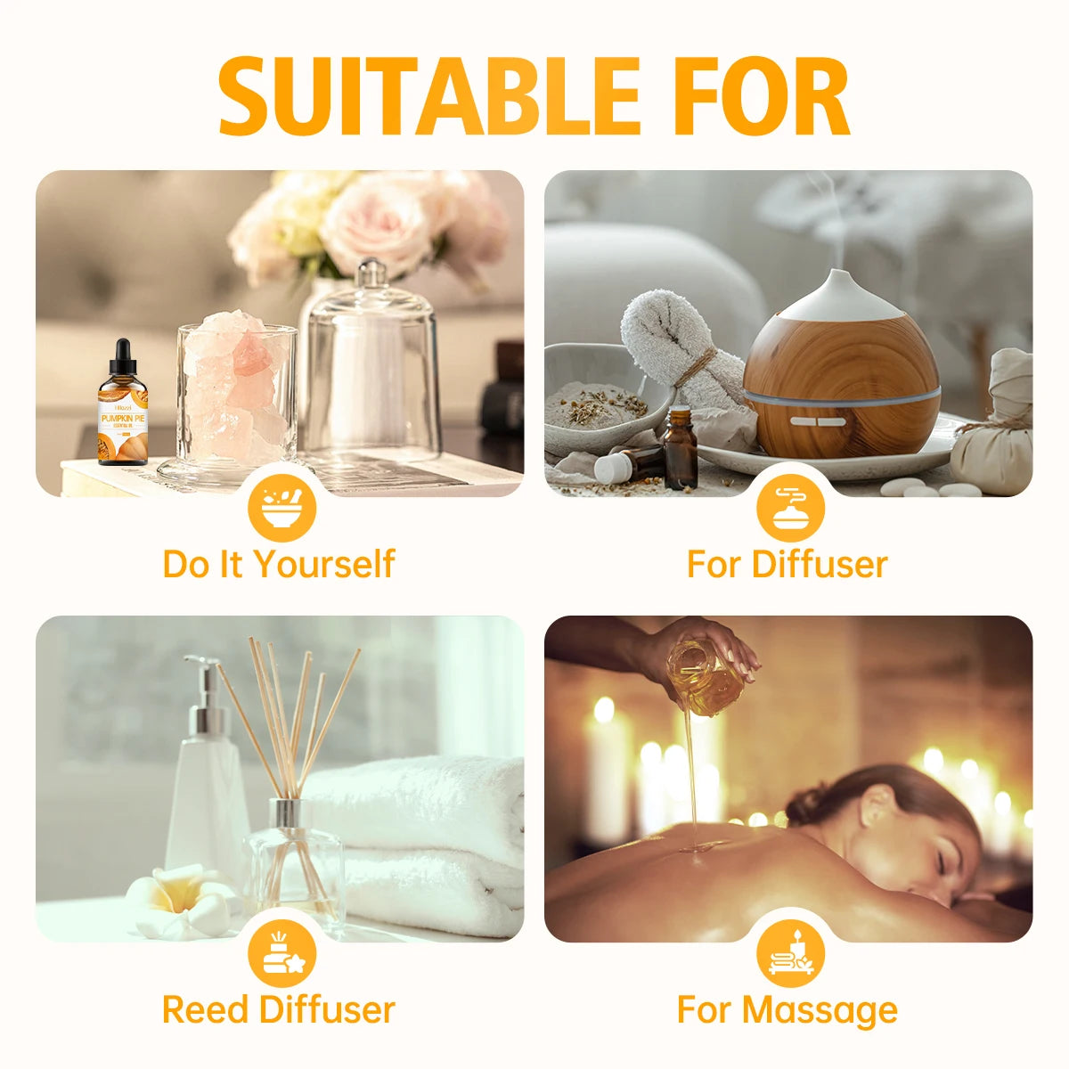 30ml Pumpkin Pie Essential Oil for scalp care, eyelashes, nail care, aromatherapy, humidifier, diffuser, soap making, DIY - Badiee Stylez