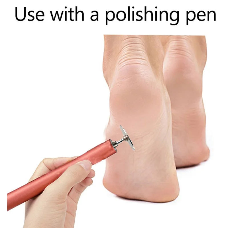 Disc For Pedicure Cuticle Callus Remove Tool For Electric Foot File Callus Hard Dead Skin Pedicure Tools Replaceable Sandpaper