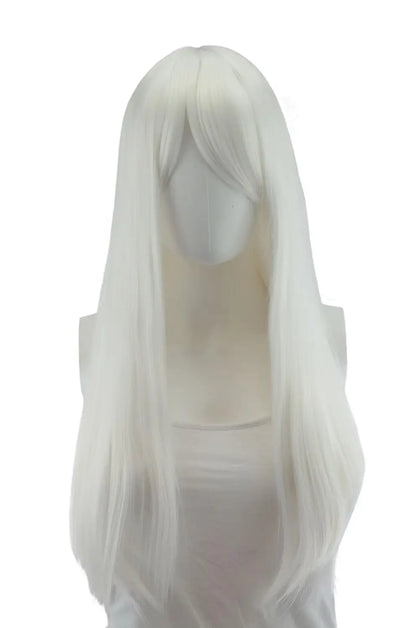 Cosplay Nyx Autumn Orange Long Straight Wig 28 Inches Long Straight wigs for Women Universal Cartoon Cosplay Wig Z80-1White 24inches 1pc