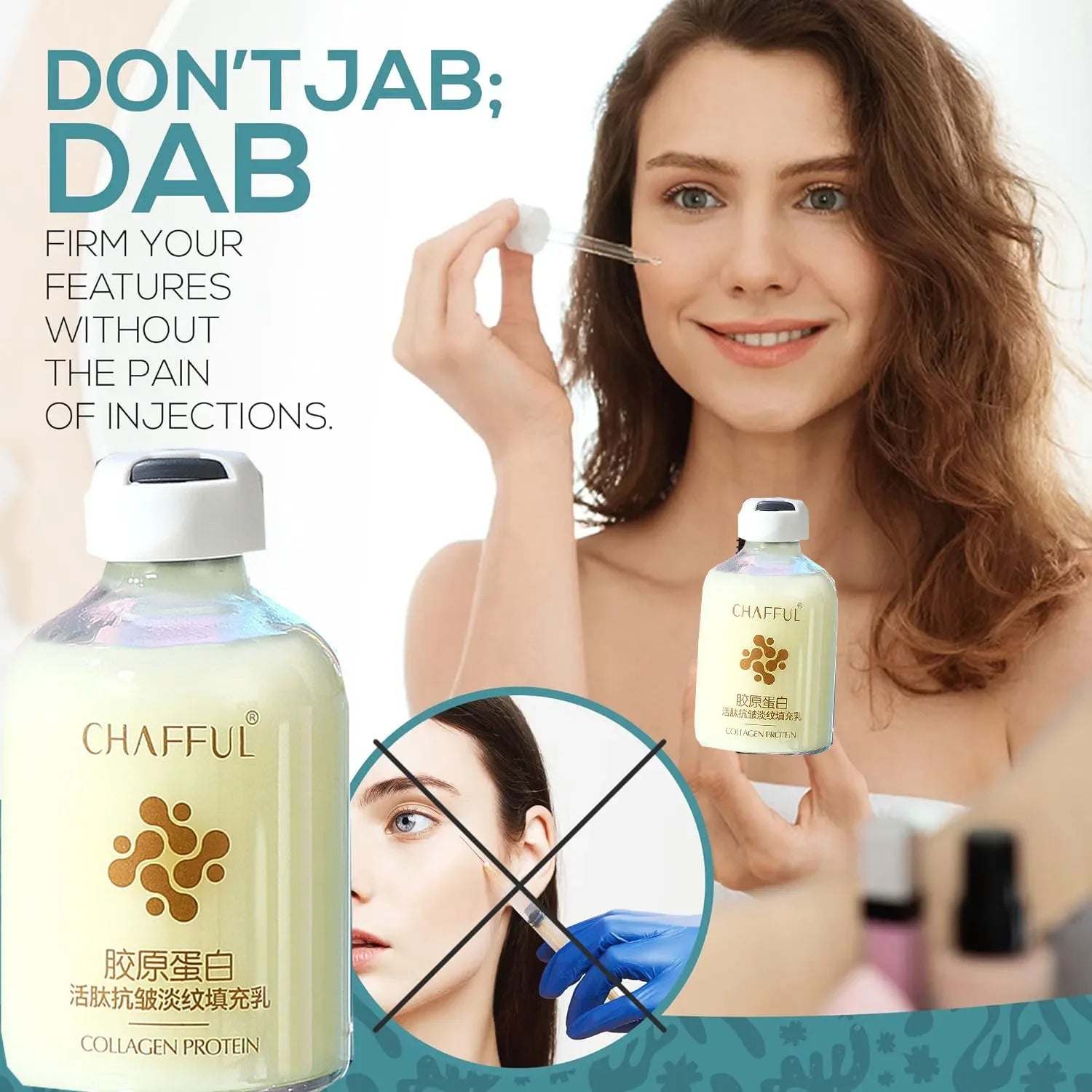 Collagen Face Serum skincare Facial Essence Liquid Firming Moisturizing Nourishing Facial Serum Skin Care