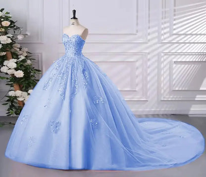 Sonhar Vestidos 15 Quinceanera Dresses Ball Gown Strapless Party Dresses Sweet Ball Gown Customized 15 Year Old Dress Plus Size Badiee Stylez