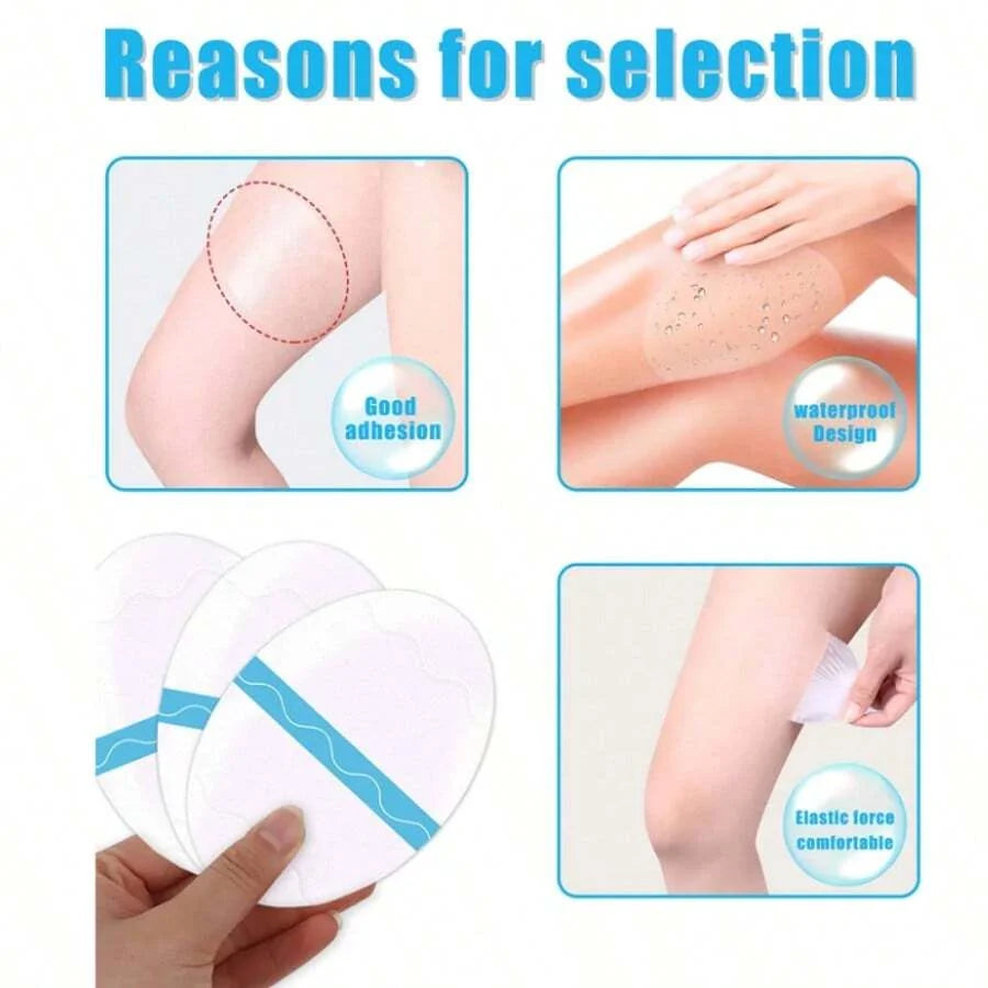 10/20/30/40pcs Anti-wear Stickers Invisible No Trace Thigh Tapes Disposable Anti Chafe Thigh Patch Body Anti-Friction Pad Women