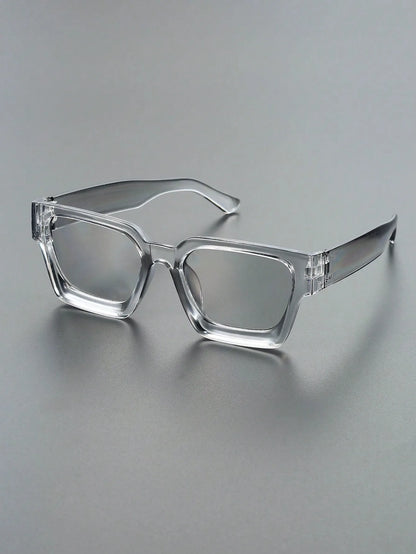 1/2 PC S Classic Fashion Square Plastic Frame Women Sunglasses For Men Daily Life Shades Eyewear Accessories. Badiee Stylez