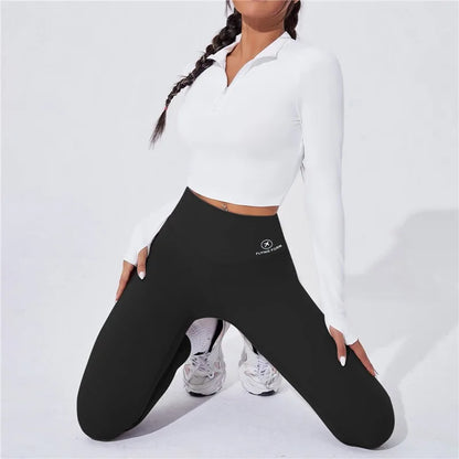 High Waist Yoga Warm Leggins Sports Tights Thermal Woman Running Pants Sexy Butt Lifting Leggings Push Up Panties Gym Fitness Badiee Stylez