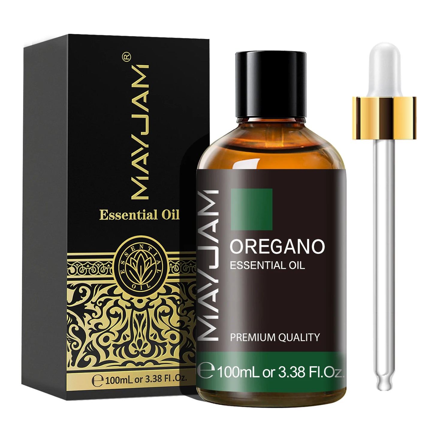 MAYJAM 1PCS 100ML Essential Oil with Dropper Sandalwood Lavender Eucalyptus Vanilla Aroma Oil For Humidifier Scent Candle Burner - Badiee Stylez
