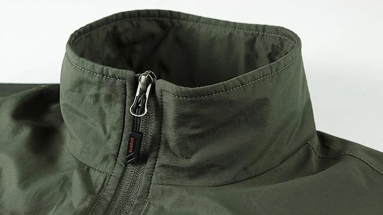 Men's Summer vest 2024 Thin Style Multi Pocket Waterproof Durable Large Size Casual Outdoor Travel Vest Men's Sleeveless Jacket