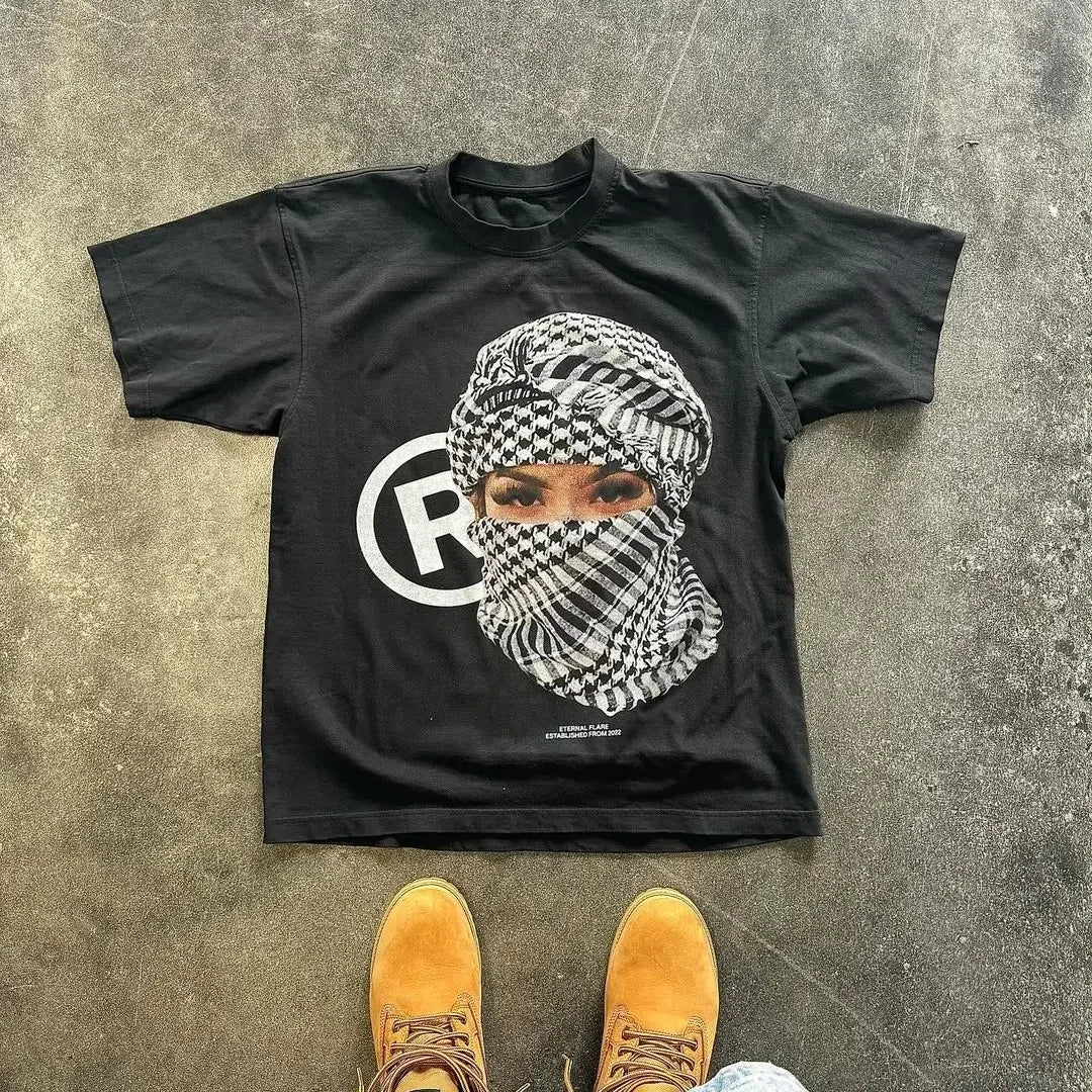 American letter graphic t shirts y2k tops oversized t shirt couples pro choice harajuku gothic streetwear vintage men clothing 2