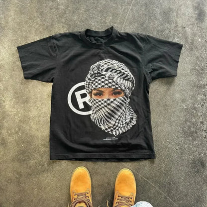 American letter graphic t shirts y2k tops oversized t shirt couples pro choice harajuku gothic streetwear vintage men clothing 2