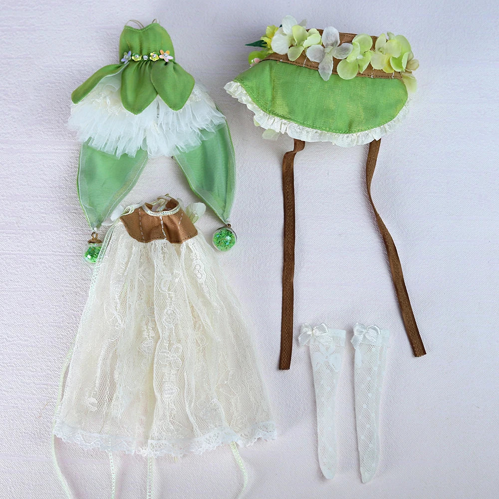 ICY DBS Blyth Doll Dress 1/6 bjd Featured Theme Clothing Anime Girl Toy Gift SD like the picture