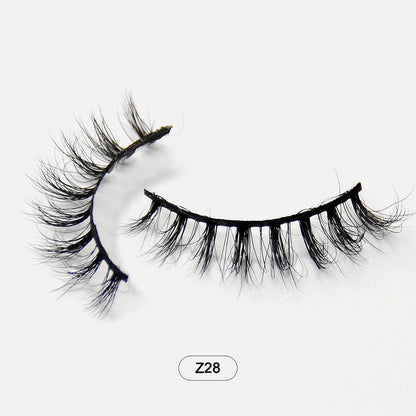 Dropshiping Makeup Mink Lashes Fluffy Soft Full Fake Eyelashes Natural False Eyelashes Wispy Lash Extension Z28 CHINA