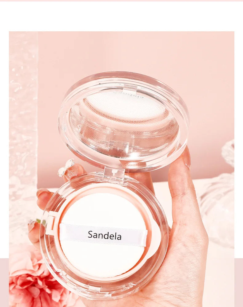 SANDELA Matte Silky Moisturizing Foundation Long Lasting Air Cushion Bb & Cc Cream Cushion