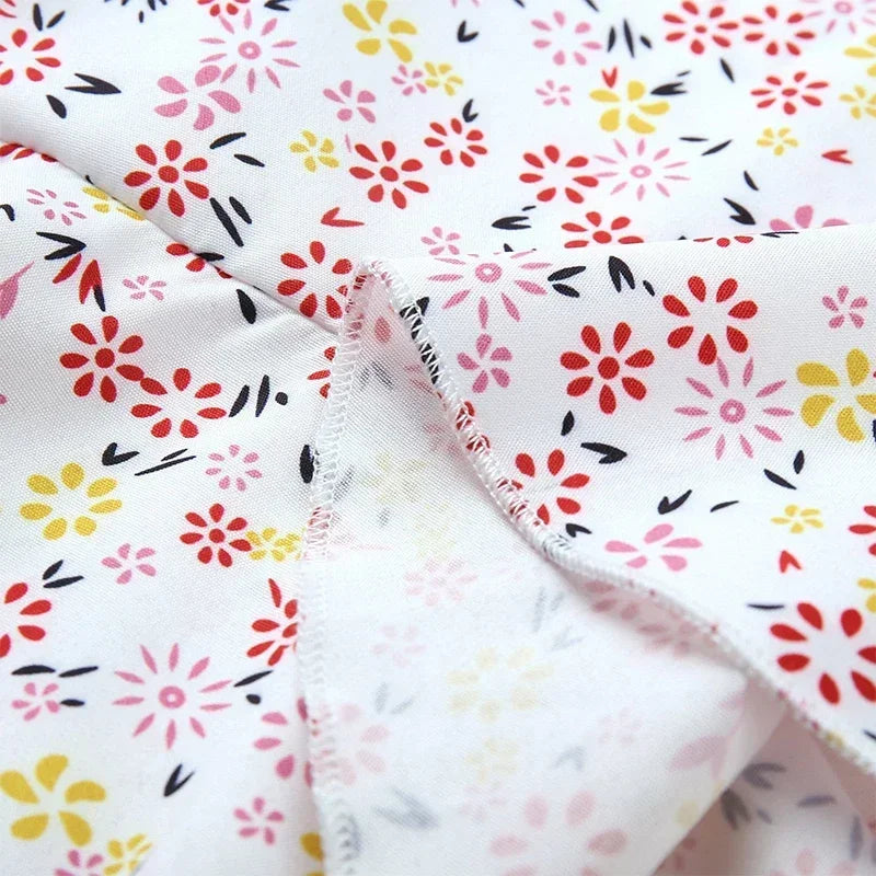 NEW Women's Sexy Casual Home Small Floral Camisole Dress Summer Comfortable Skirt