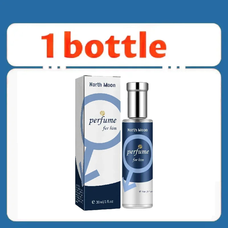 Men's Pheromone Perfume, Lasting Fragrance, Natural and Fresh, Elegant and Charming, Suitable for Dating, Attracting Women