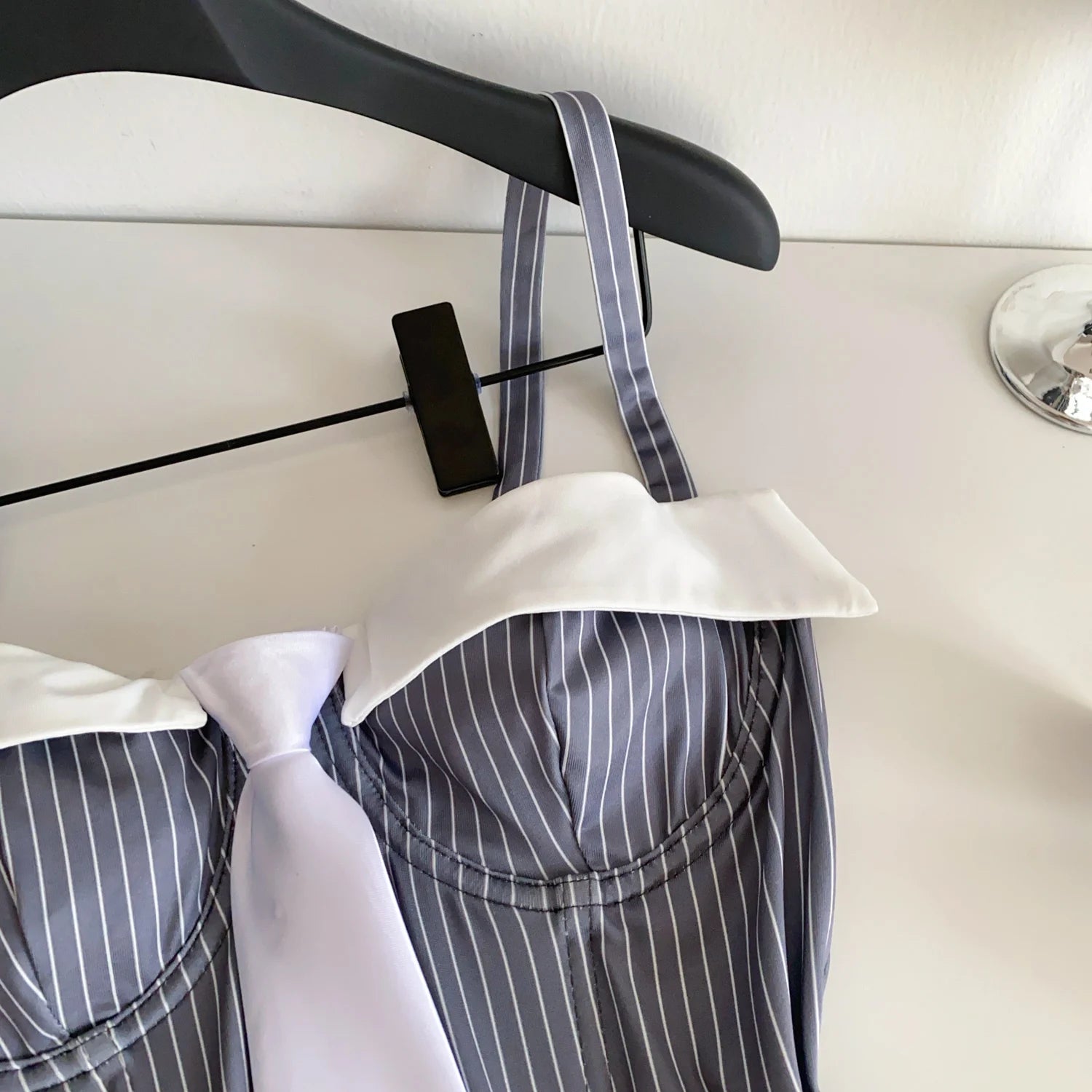 SINGREINY Summer Corset Stripe Tank Top Women Tie Strapless Chic Backless Hotsweet Camis 2025 Streetwear Club Sexy Mini Top