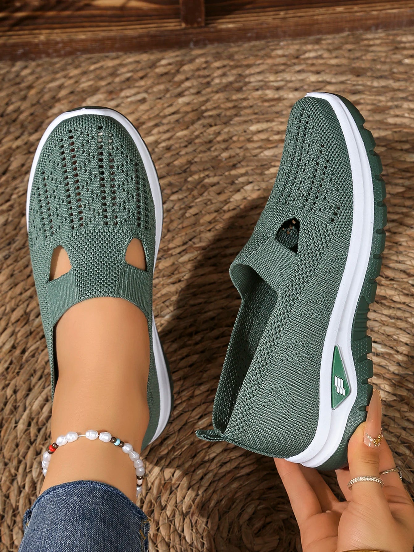 women's summer shoes - casual sneaker, Non-slip sole design, fly-woven upper is more skin-friendly sale shoes with free shipping