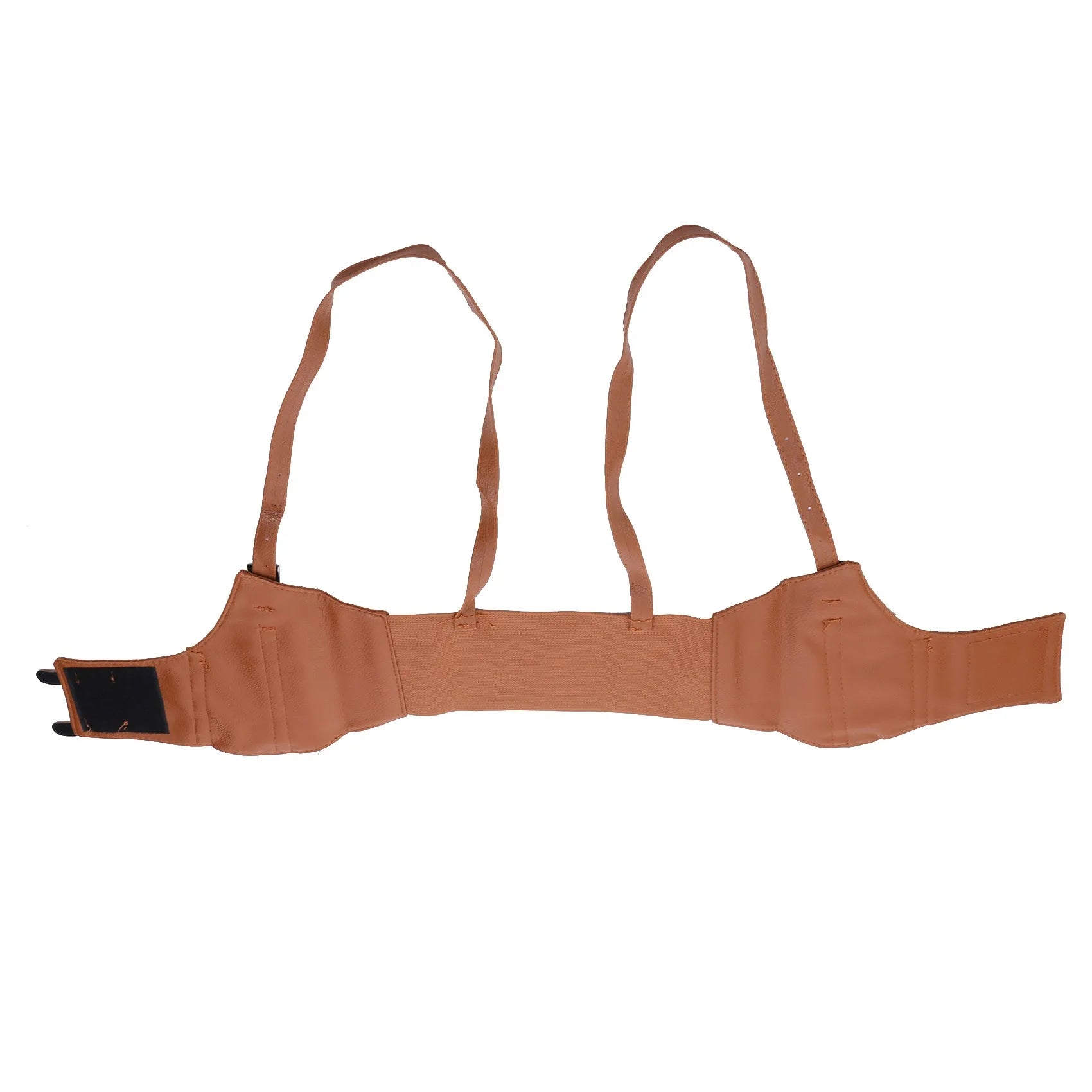 Women's Waist Belt Underbust Corset PU Leather Adjustable Punk Cummerbund Corset Wide Belts Dress Costume Waistband Cincher 1PC