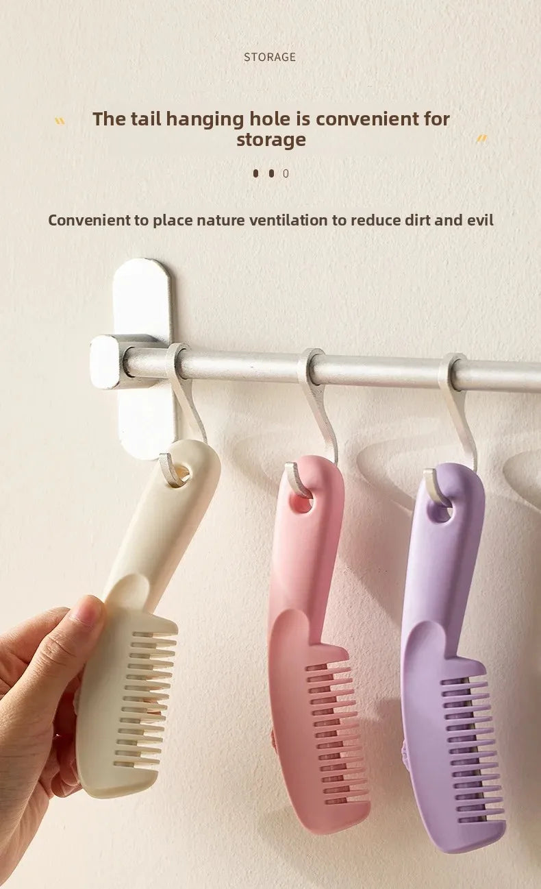 Portable Mini Hairdressing Comb Two-In-One Hair Cutting And Styling Professional Salon Comb for Black Hair And Wigs