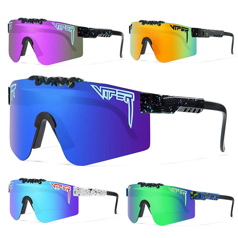 Adult UV400 Cycling Sun Glasses Pit Viper Sunglasses Men Women Outdoor Baseball Eyewear Sport Goggles Mtb Shades