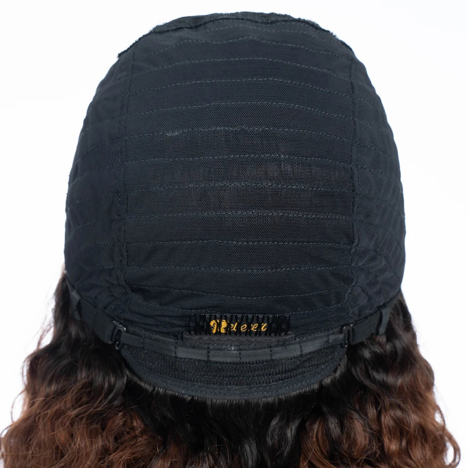 Lekker Colored Short Pixie Afro Kinky Curly Bob 100% Human Hair Wigs For Women Brazilian Remy Hair Ombre Brown Clearance Ginger Badiee Stylez