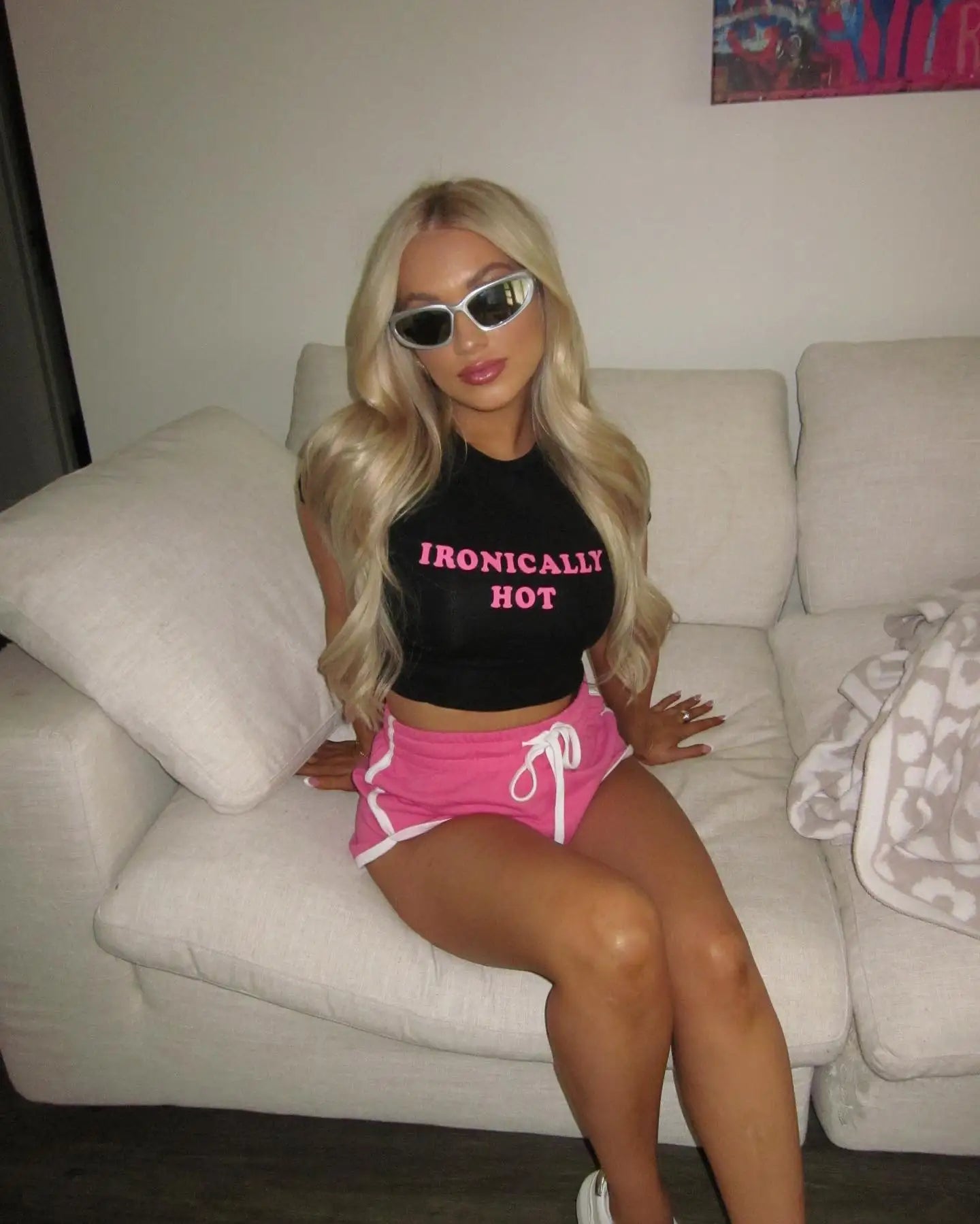 Aesthetic Punk Y2k Crop Top Streetwear Letter Print Cute Grunge Summer Women's Slim Crop Top Emo Girl Fairycore Baby Tee