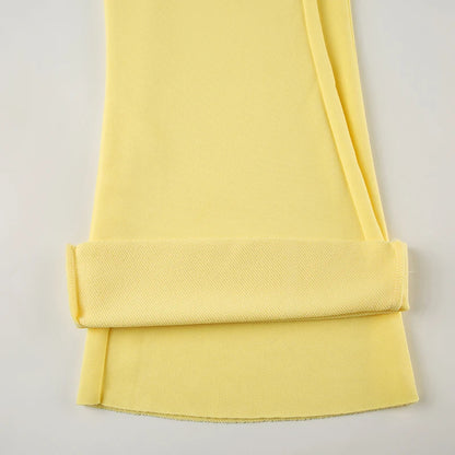 BIIKPIIK Drawstring Hooded Hoodie Suits Autumn Winter Solid Zipper Women Casual Pants Set Street Sporty Sweatshirt Two Piece Set