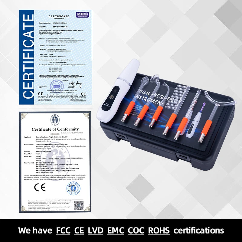 High frequency facial cleansing and blemish control device professional beauty equipment for home use the effect is very good