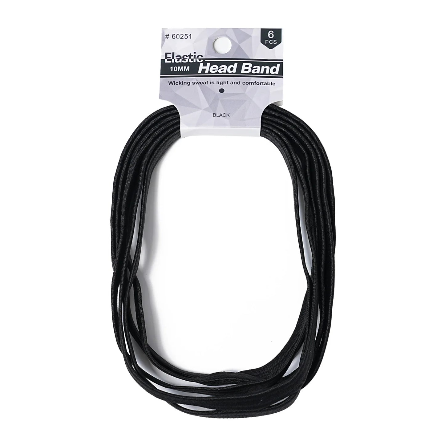 6/8PCS Unisex Sports Elastic Thin Headband Non-Slip Women Men Yoga Hair Bands Sweatband Football Running Biking Sports Hairband 60251