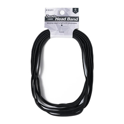 6/8PCS Unisex Sports Elastic Thin Headband Non-Slip Women Men Yoga Hair Bands Sweatband Football Running Biking Sports Hairband 60251