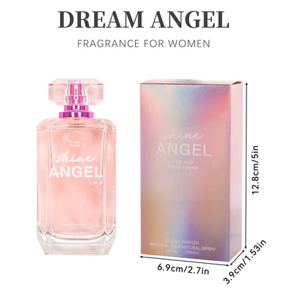 SHINE ANGEL Women's EDP 3.4 Ounce (Pack of 1) Eau de Parfum for Women Women's Fragrance Long Lasting Perfume for Women Badiee Stylez