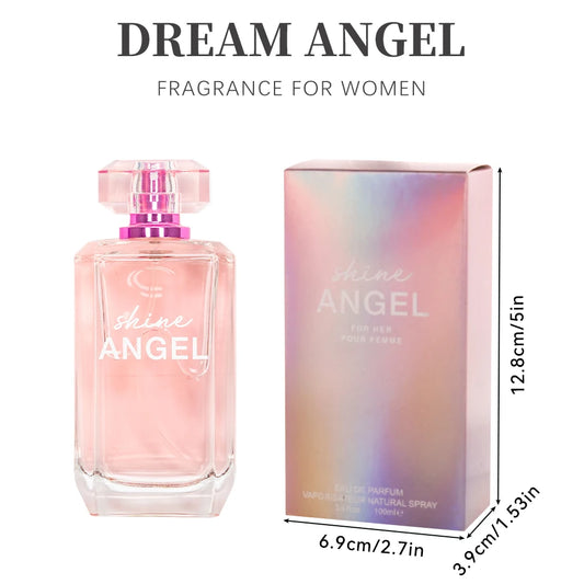 SHINE ANGEL Women's EDP 3.4 Ounce (Pack of 1) Eau de Parfum for Women Women's Fragrance Long Lasting Perfume for Women Badiee Stylez