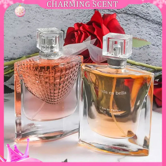 Original 75ml  Women Perfume True Love Rose Fragrance Lasting Perfume Fresh Natural Romantic Temperament Perfume Badiee Stylez