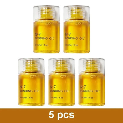 30ml No. 7 Bonding Oil Original Hair Care Repair Damaged Essential Oil Conditioners Increase Shine Softness Color Vibrancy Frizz 5pcs NO7
