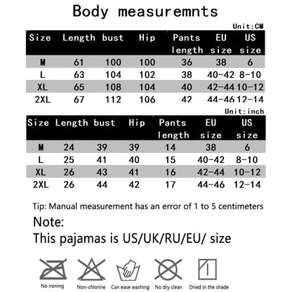 Pijama Set Women Short Sleeve Pullover Sweet with Chest Pads Cartoon Student Casual Home Plus Size Ladies Romantic Sleepwear